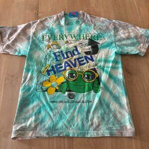 Online Ceramics "Find Heaven Everywhere" tie dye t-shirt